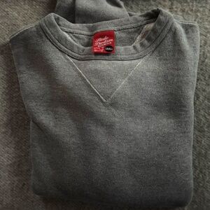 STUDIO D'ARTISAN LOOPWHEEL CREWNECK SWEATSHIRT (GRAY)